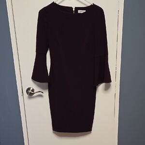 Elegant Purple Women's Dress